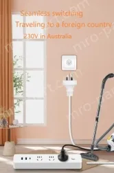 Australia Master Switch 2Plug+2USB Wireless Model