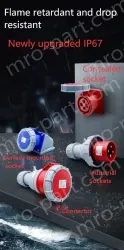 3 pole 63A plug