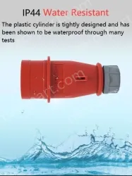 32A5 pole 400V plug