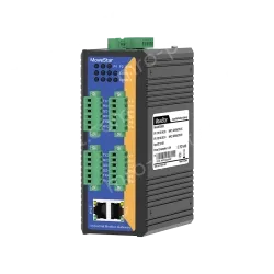 8 Ports RS232 to 2 Ports Ethernet Modbus Industrial Smart Gateway