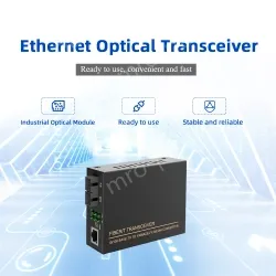 1 Port Gigabit F(x) + 1 Port Gigabit RJ45 Ethernet fiber optic transceiver
