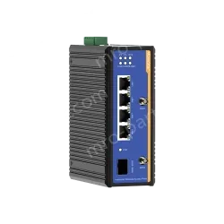 1 Port Gigabit SFP + 4 Ports Gigabit RJ45 Din-Rail Dual Band Wi-Fi6 Wireless Router