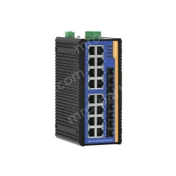 [100 Gigabit 4 Optical 16 Electrical] Ring Network Management Industrial Switch