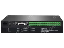 UOTEK 10/100M TCP/IP to 16 Ports RS-485/422 Serial Device Server with Lightning Isolation
