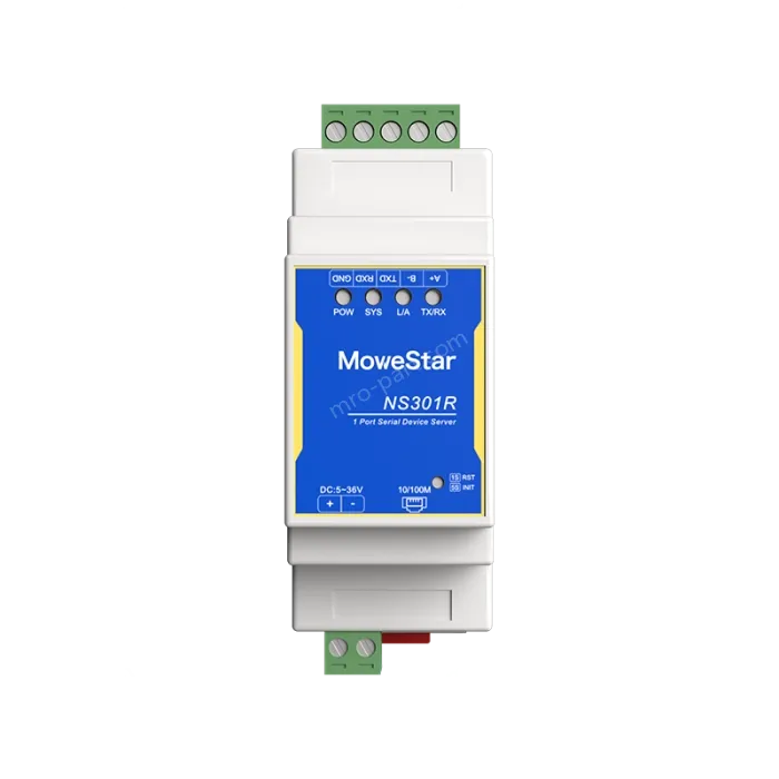 1 Port RS232/485 Serial to 100M Ethernet Server