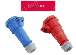 16A3 pole 230V concealed tilt plug