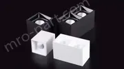 Surface-mounted square cob spotlights 10W